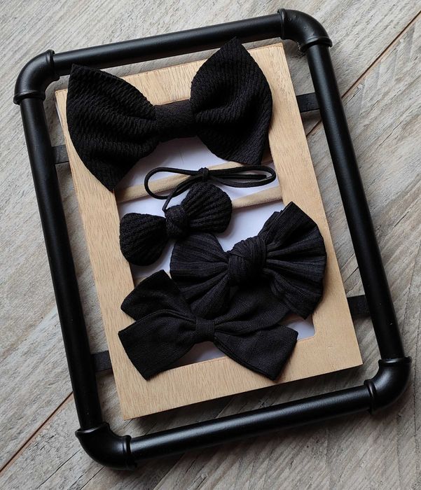 Opaski bezuciskowe dla noworodków niemowląt i starszych dziewczynek