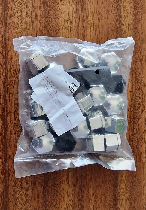 20 tampas de parafusos para jantes de 17 mm