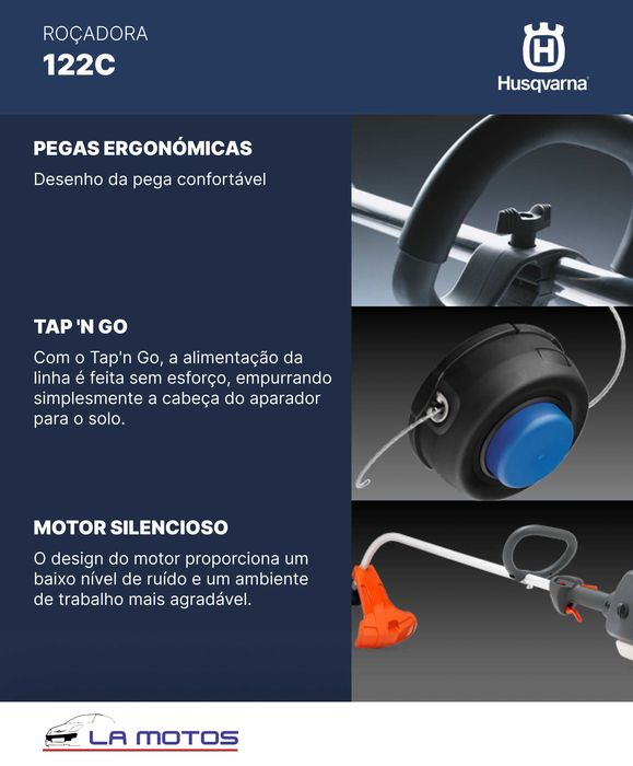 Roçadora Husqvarna 122 C