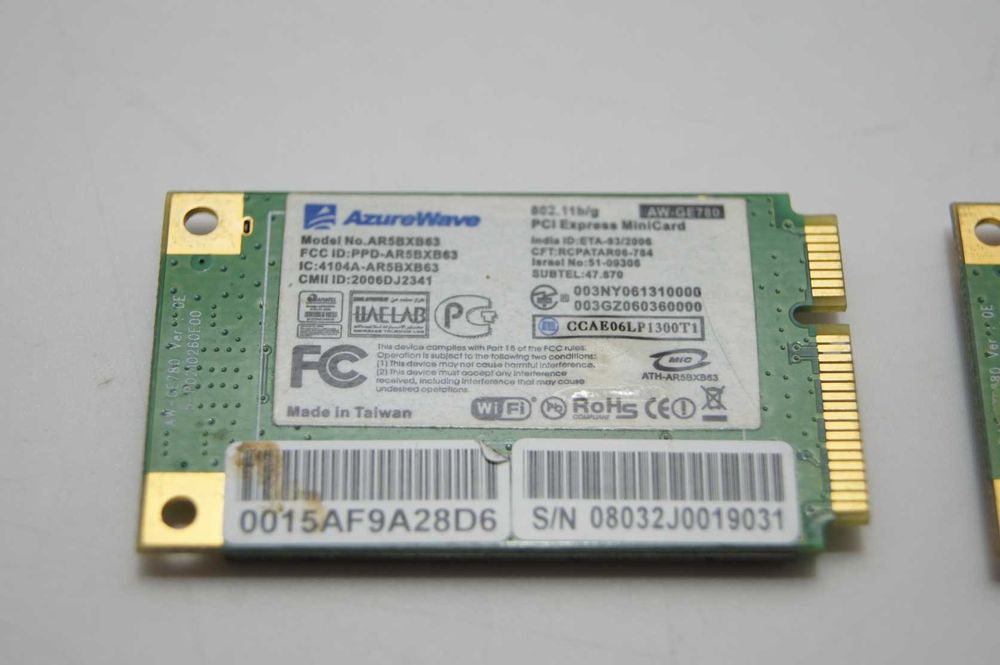 3 karty WI-FI do laptopów