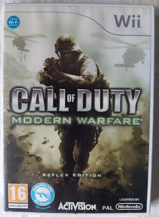 Call of Duty Modern Warfare + Acessório Nintendo Wii