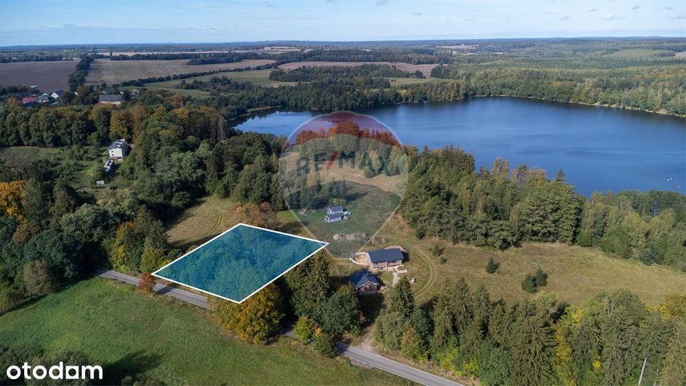 Działka nad jeziorem w Cetuniu!