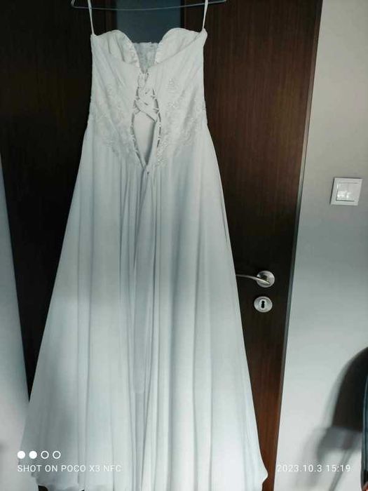 Suknia ślubna S/M Regulowana