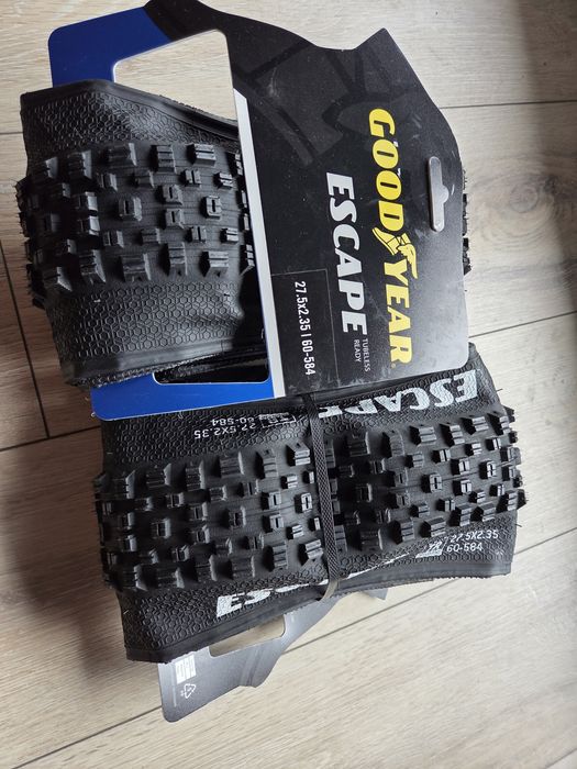 2x Goodyear Escape opony 27,5 650b Tubeless Ready do XC, trail
