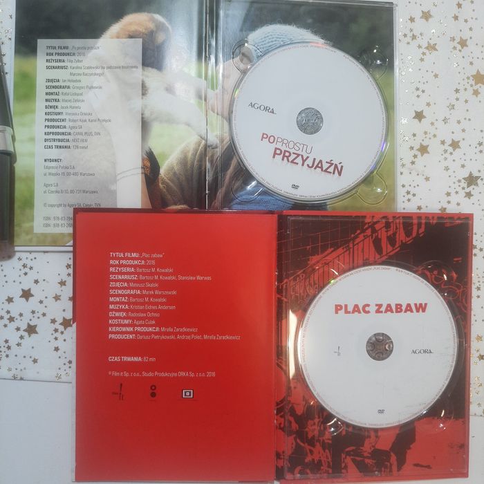 Książka z DVD "Po prostu przyjaźń ", "Plac zabaw"