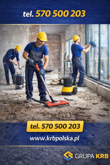 Sprzątanie po remoncie, sprzątanie po budowie, opróżnianie mieszkań