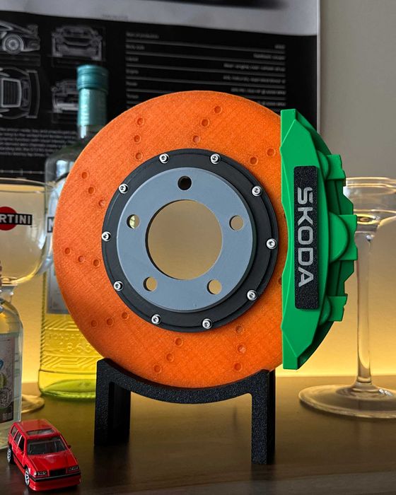 Lampa „tarcza hamulcowa” Skoda – idealna dekoracja dla fana aut