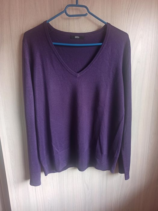 Fioletowy sweter Marks& Spencer