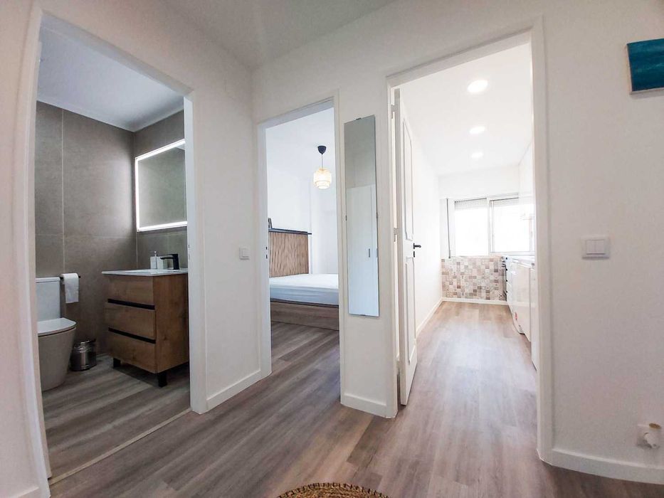 Arrendamento de apartamento T1, Costa da Caparica