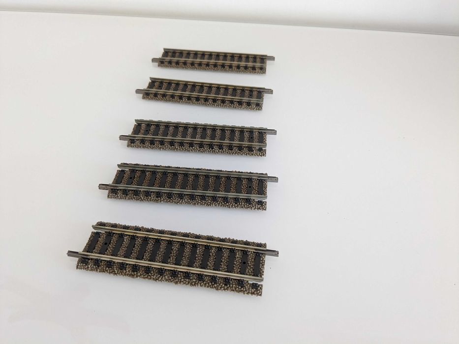 Linhas de 20cm e 10cm Fleischmann HO H0 6101 H0 6103
