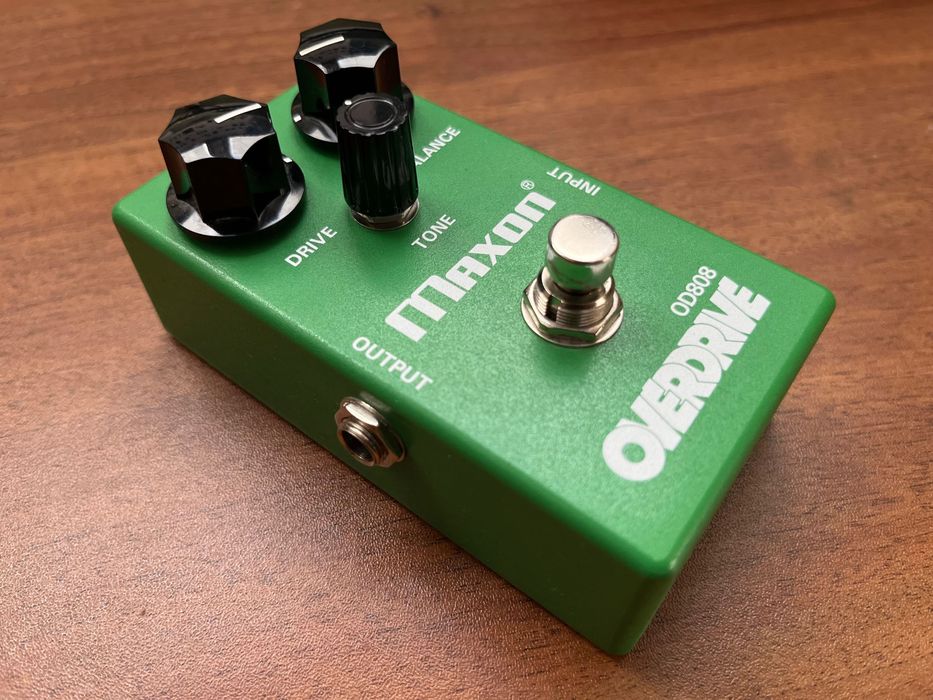 Maxon OD808 Overdrive – Legendarny Tube Screamer, Made in Japan