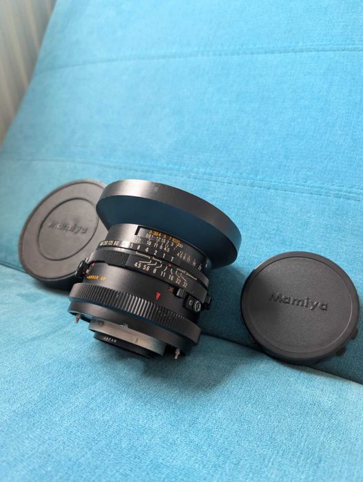 Mamiya-Sekor C 37mm f/4.5 Fish Eye do RB67 i RZ67 - Kompletny zestaw!