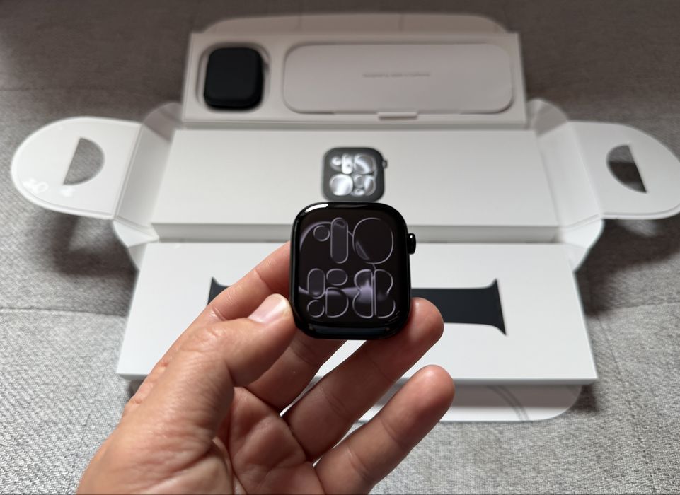  Apple Watch Series 11 46mm Jet Black I Bateria 100% I Gwarancja