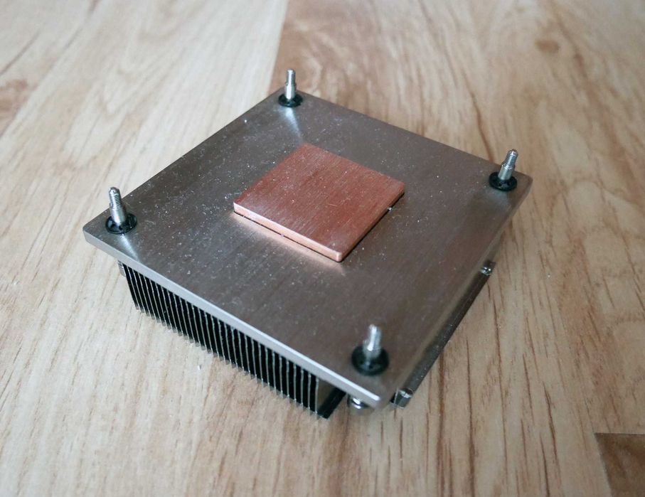 Chłodzenie procesora Intel LGA1150 LGA1151 LGA1155, rack 1U, miedź