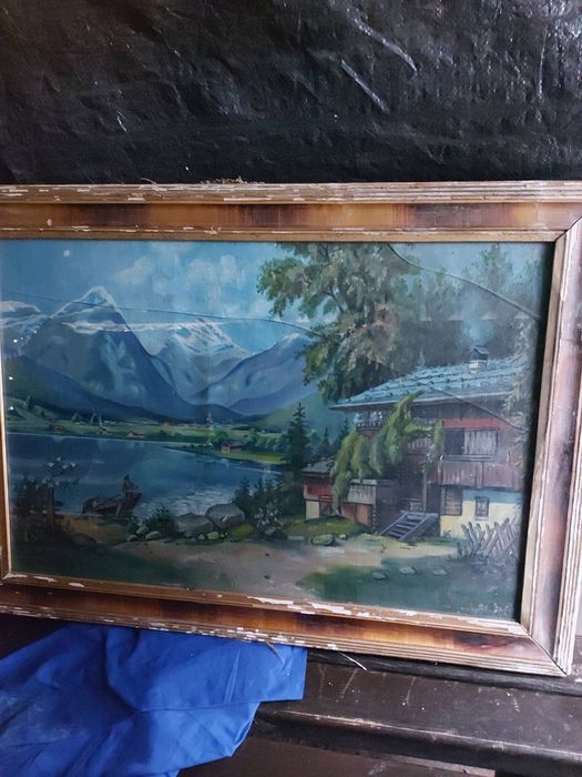 Картина на холсте маслом