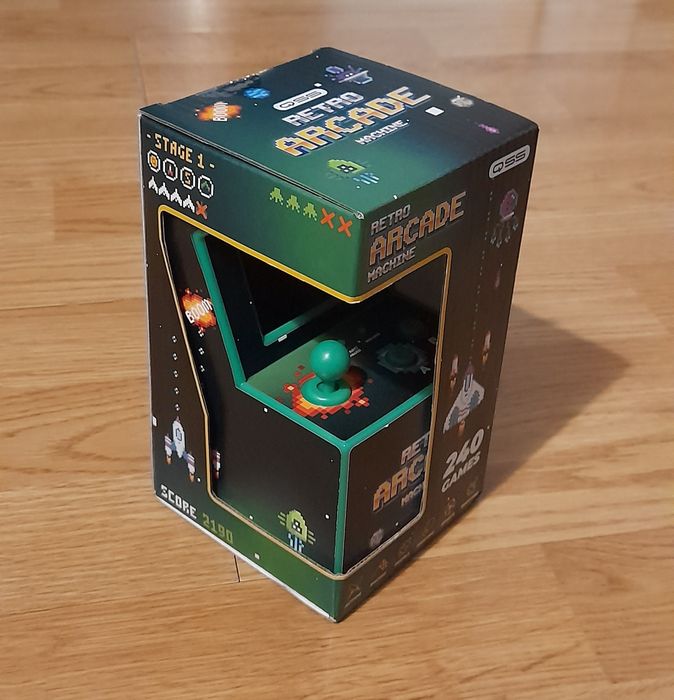 PROMOÇÃO - Mini Retro Arcade Machine (NOVO/SELADO)