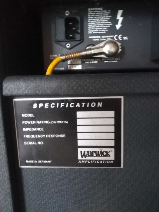 Wzmacniacz gitarowy  Warwick