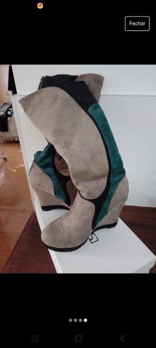 Botas de camurça64729687589123123