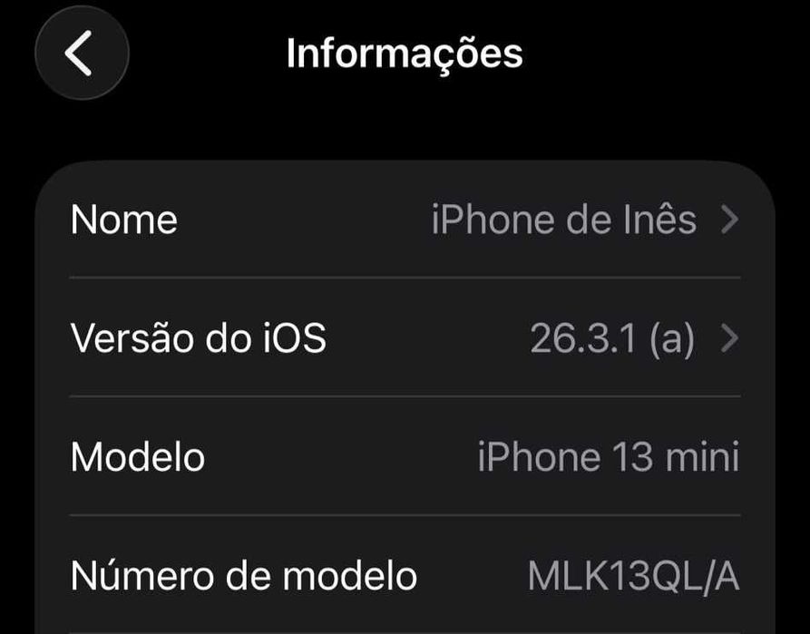 Iphone 13 Mini Usado