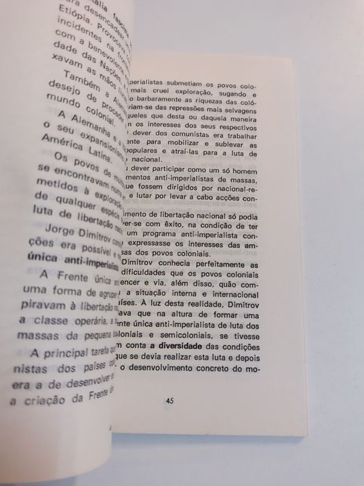Jorge Dimitrov sibre a frente única, de Ilis Kiuliovski
