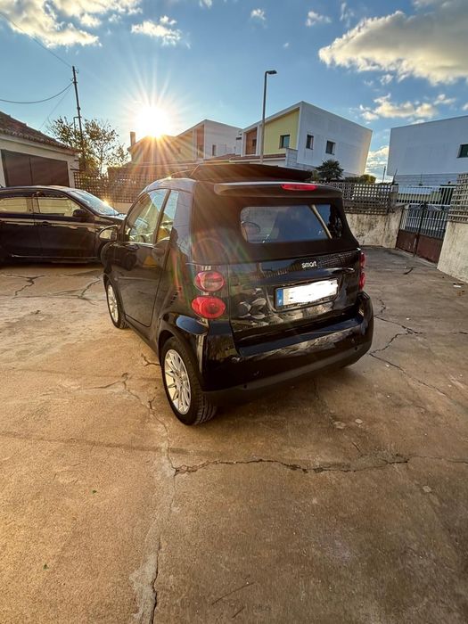 Smart ForTwo Cabrio automático Preto