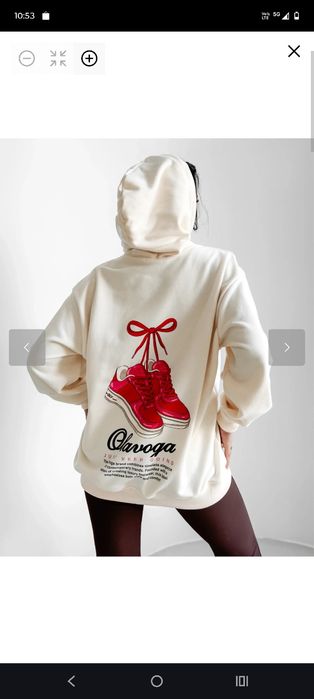 Bluza z kapturem kangur OLAVOGA