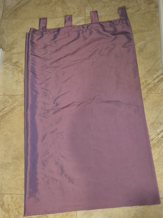 2 zasłony w pięknym fioletowym kolorze