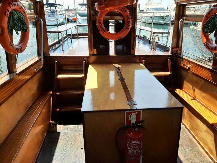 Embarcação histórica de Trafego Local - 1961 - Flôr do Gás