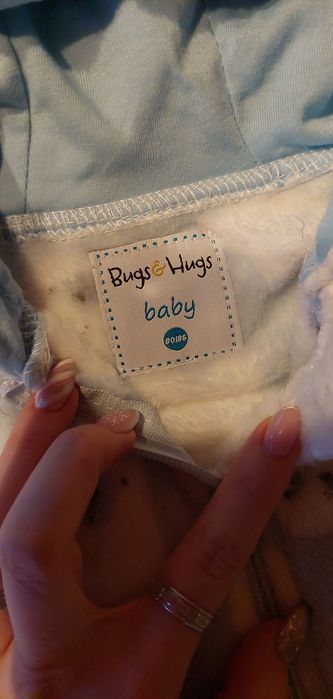 Kombinezon zimowy dziecięcy, piżamka, rozmiar 80/86