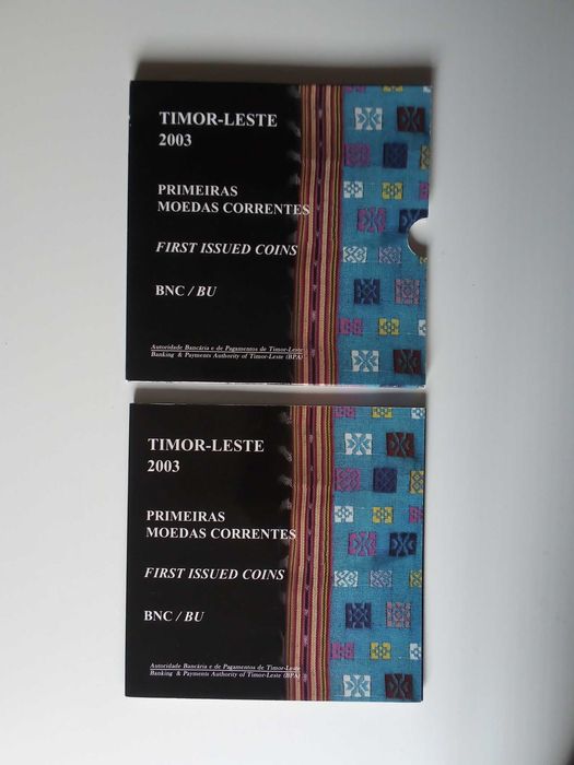 Colecção de Primeiras Moedas Correntes de Timor - Leste, 2003