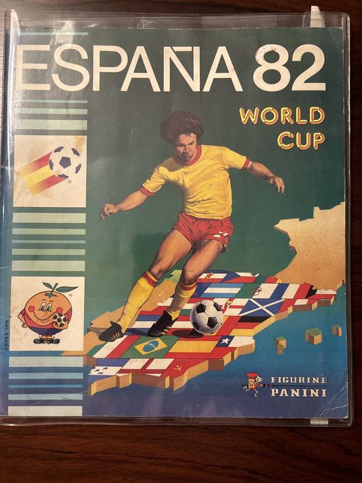 Caderneta completa PANINI Campeonato do Mundo - Espanha 1982