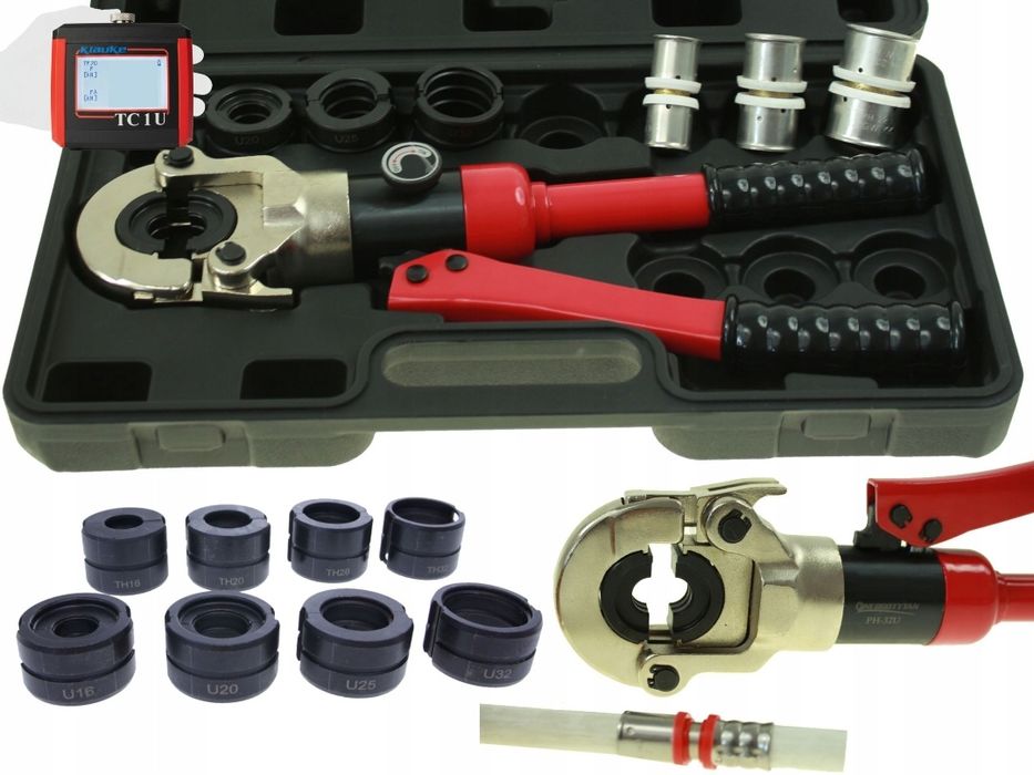 Wynajem zaciskarka do rur PEX, praska, Kalibratory