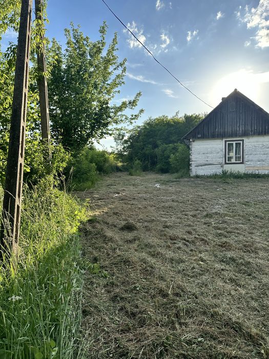 Działka siedliskowa z domem, siedlisko dom las 37a piekna lokalizacja