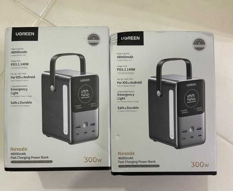 Потужні павербанки UGREEN Nexode 200W / 300W для ноутбука і смартфона