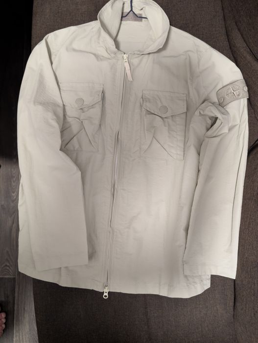 Продам с торгом летний оверширт Stone Island Ghost Piece
