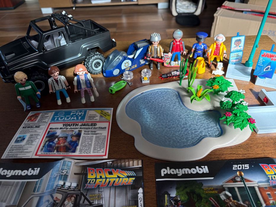 Playmobil Back to the future Powrót do przyszłości 70633 70634