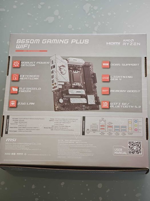 MSI B650M Gaming Plus wifi