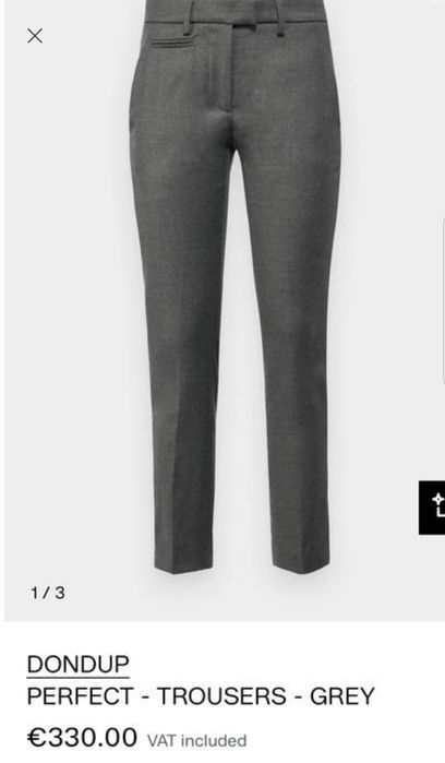 Dondup Італія! Fabiana  Filippi Шикарні брюки 100% вовна