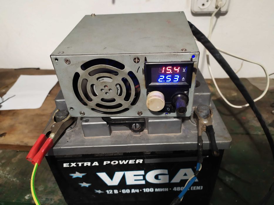 Импульсное зарядное для АКБ 12 вольт