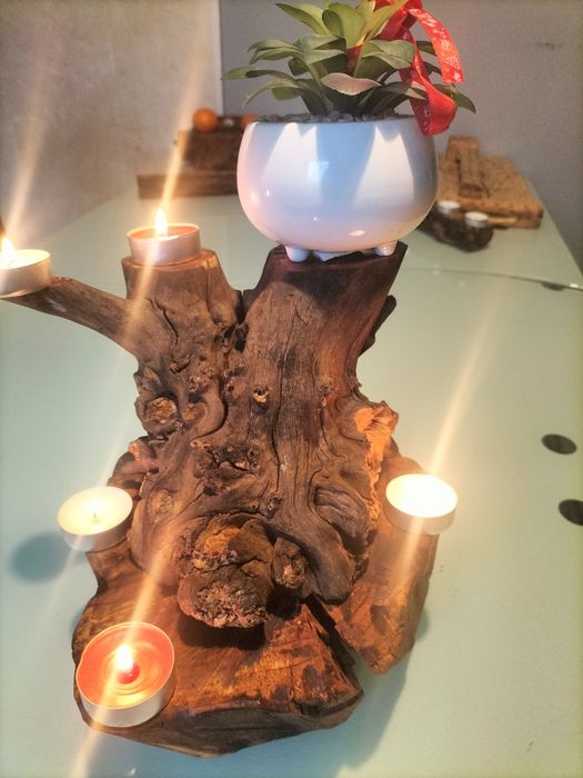 Sprzedam dekoracje z drewna