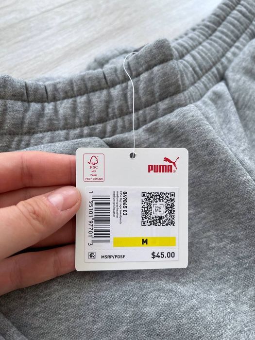 США! Чоловічі спортивні костюми Puma ESS+ Logo Оригінал! На флісі XL