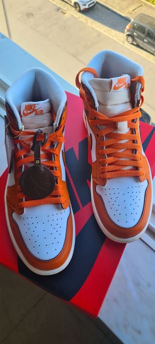 Ténis novos a estrear na caixa Nike AIR JORDAN 1 high retro OG 42,5.