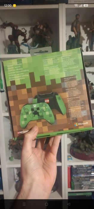 Pad Xbox one minecraft zielony