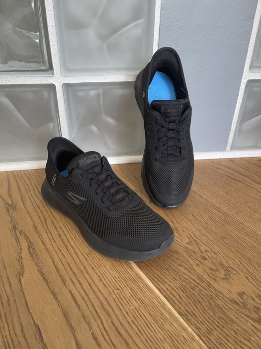 Skechers Slip-Ins Go Walk 41 czarne nowe unisex