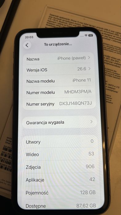 Iphone 11 128Gb okazja