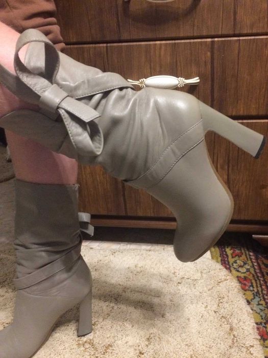 Полуcапоги женские, демисезонные, 37 размер