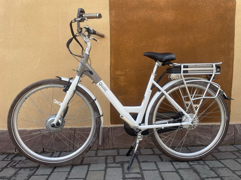 Ручка газу! Електро-велосипед Qwic + повний комплект!