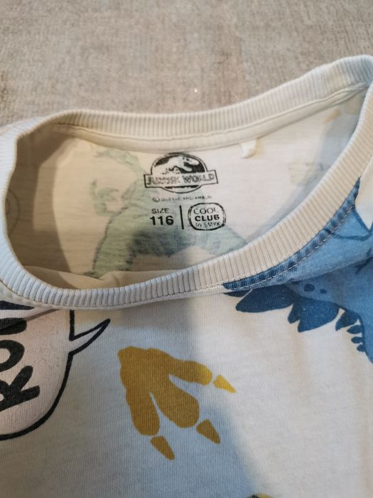 Bluzka 116 tshirt dinozaury cool Club smyk bluzeczka