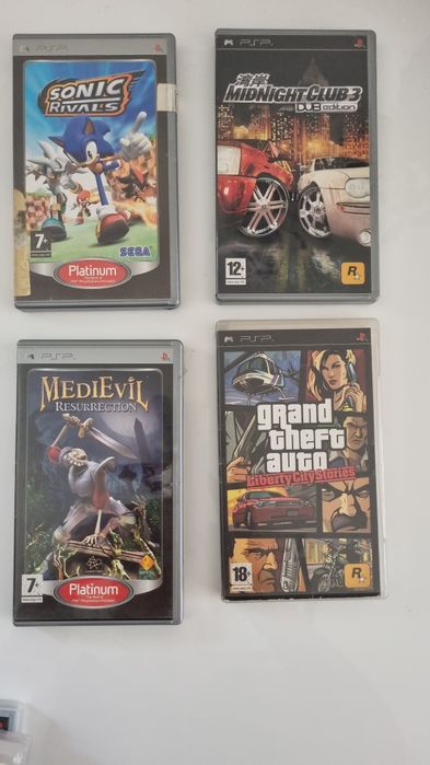 Jogos PSP 5€ cada