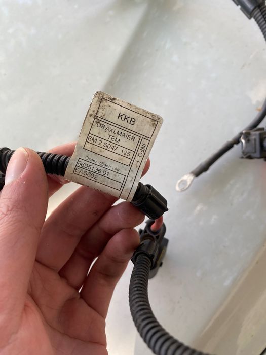 Проводка жгут двигателя BMW F06 F07 F10 F11 F12 F15 F16 F15 F25 F30